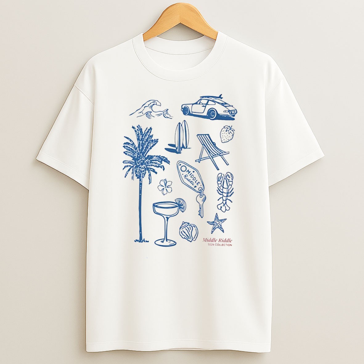 Original The Coastal Sheer 2026 Summer Collection Tee T Shirt