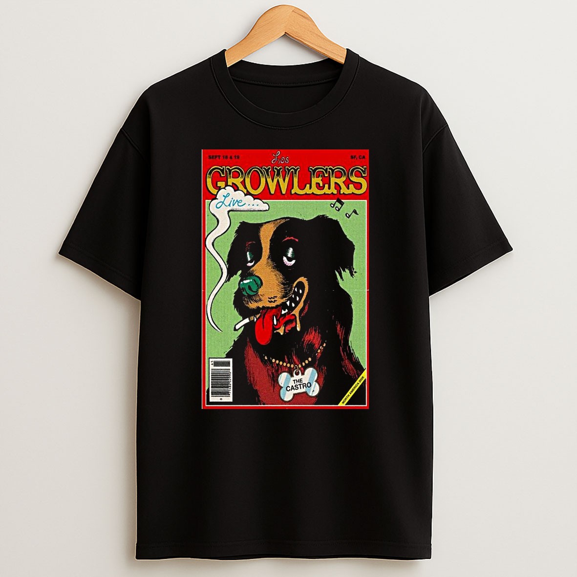Original The Growlers Sep 18 19 2026 San Francisco Ca %ce%b3co The Castro Theatre 1 T Shirt