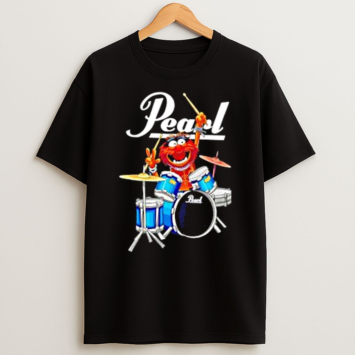 Original The Muppet Pearl Drums T Shirt