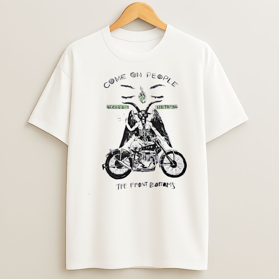 Original The Front Bottoms Come On People Would I Lie To You T Shirt
