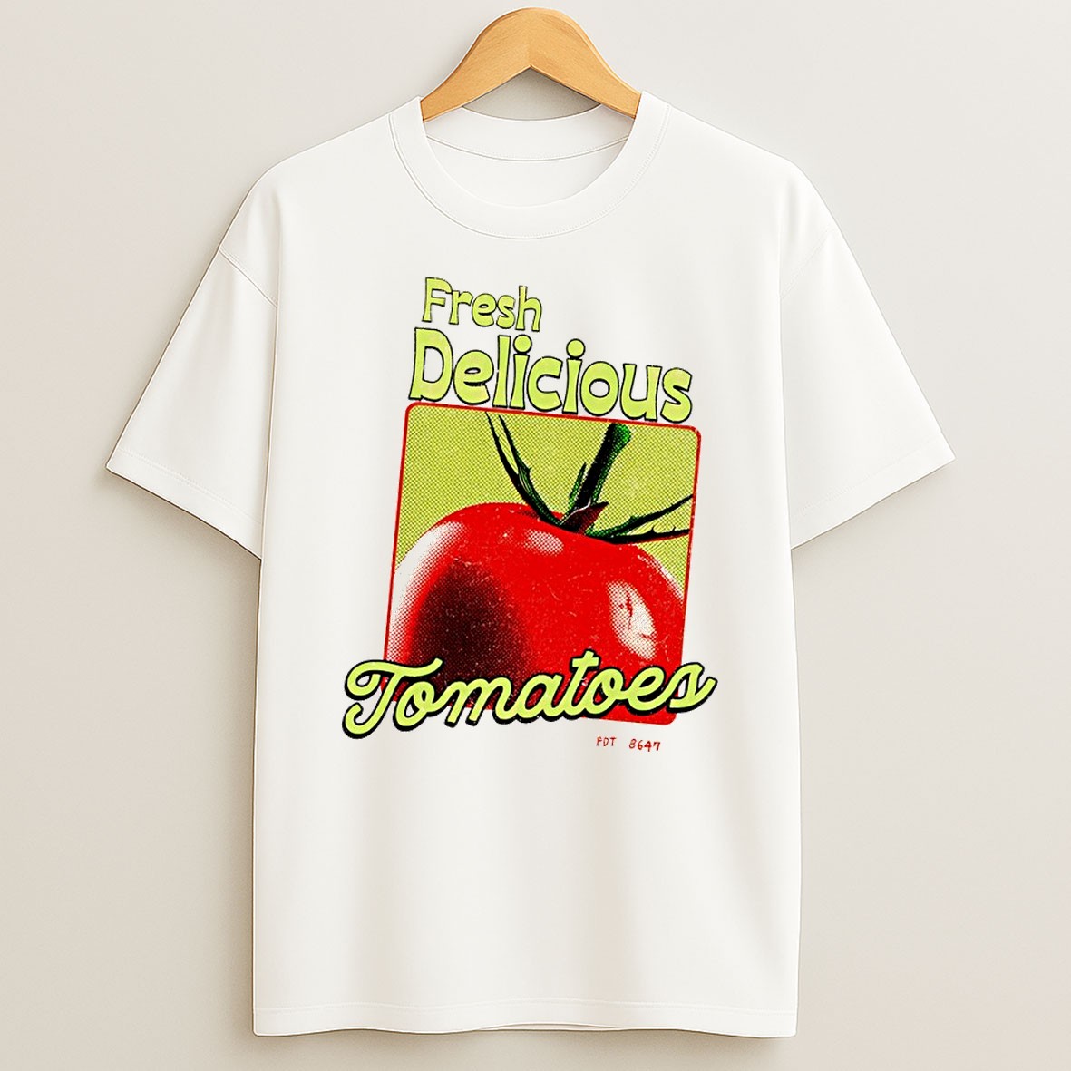 Original Tomato Vegetable Fresh Delicious Tomatoes Fdt 8647 T Shirt