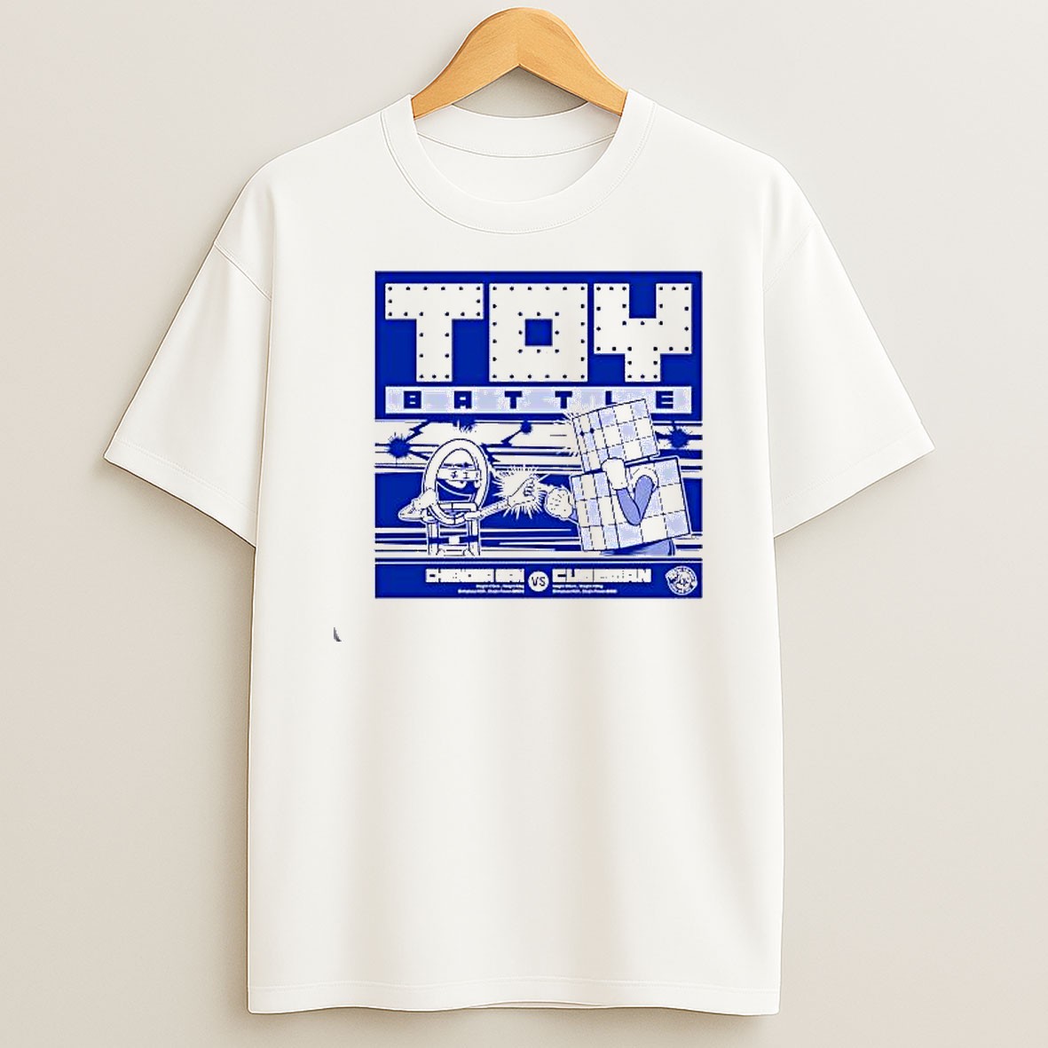 Original Toy Battle Chienowa Man Vs Cubeman Height 175cm Weight 65kg Birthplace Nor Chojin T Shirt