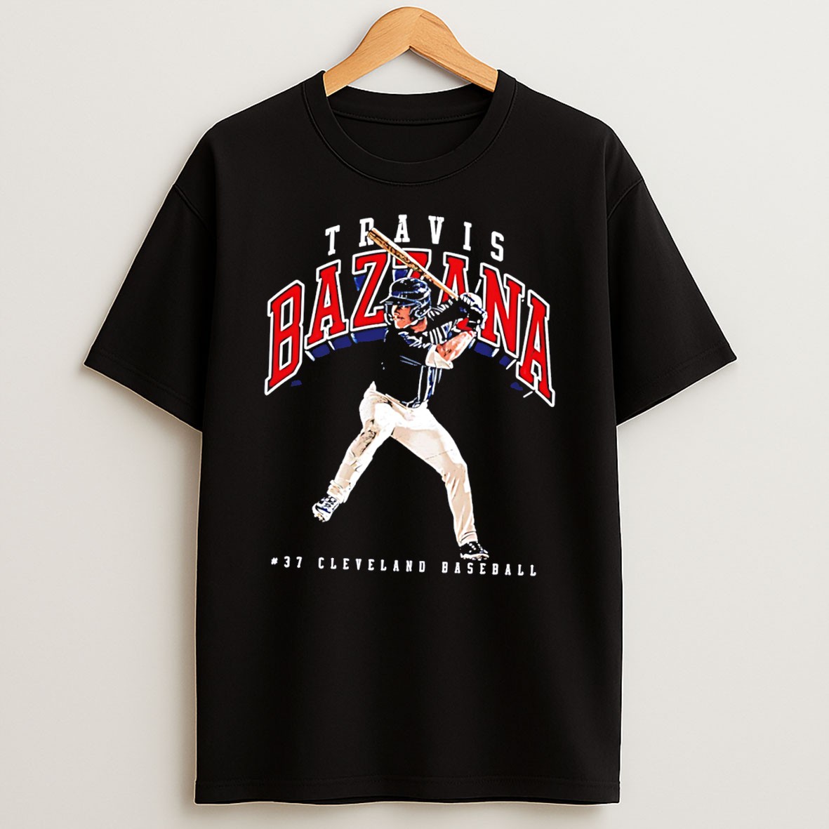 Original Travis Bazzana Cleveland Guardians Collegiate Cartoon Tee T Shirt