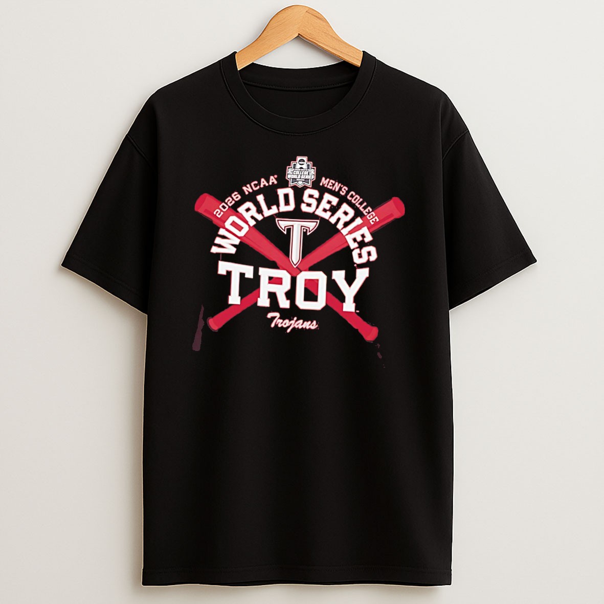 Original Troy Trojans 2026 Ncaa Mens College World Series Tee T Shirt