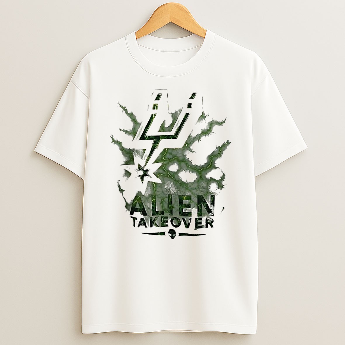 Original Victor Wembanyama 1 Spurs Mvp Alien Take Over T Shirt