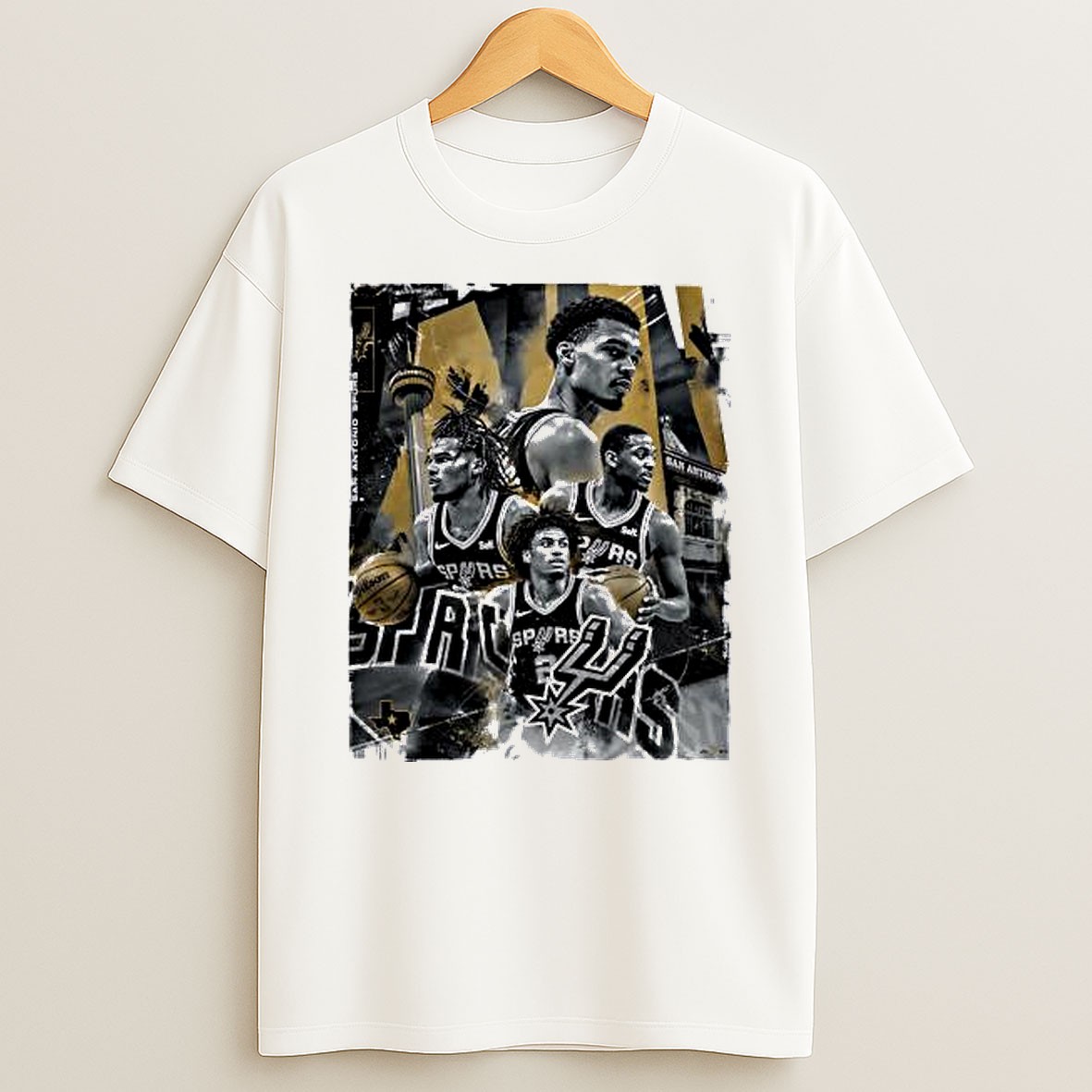 Original Victor Wembanyama Devin Vassell Jeremy Sochan San Antonio Spurs Nba Graphic T Shirt