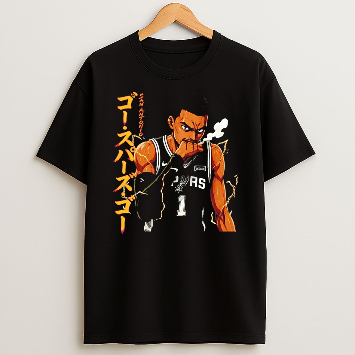 Original Victor Wembanyama Hand Biting Titan San Antonio Spurs Basketball Nba 2026 Vintage T Shirt