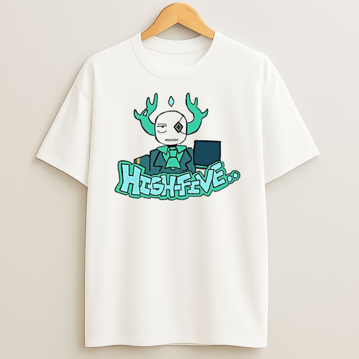 Original Warden Minecraft Highfive T Shirt