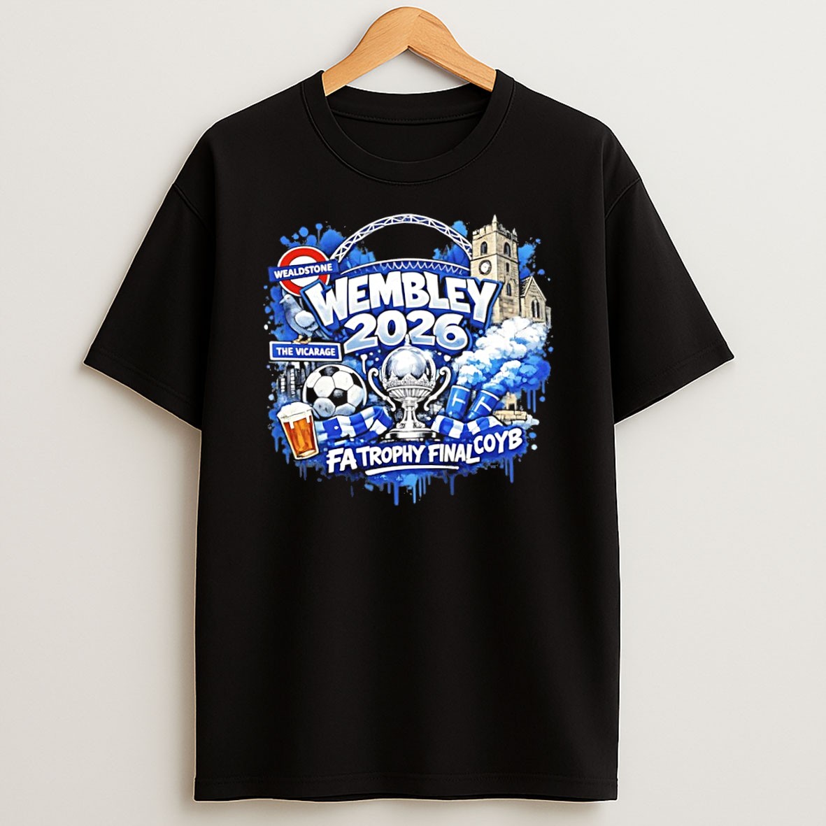 Original Wealdstone Fa Trophy Final Wembley 2026 T Shirt