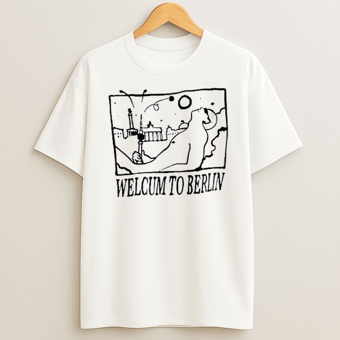Original Welcome To Berlin T Shirt