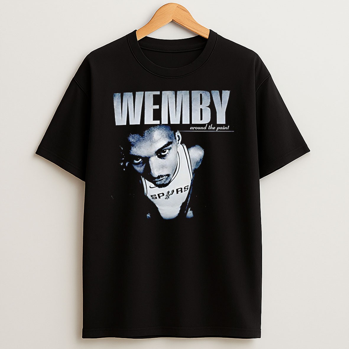 Original Wemby Around The Point Victor Wembanyama San Antonio Spurs Basketball Nba 2026 T Shirt