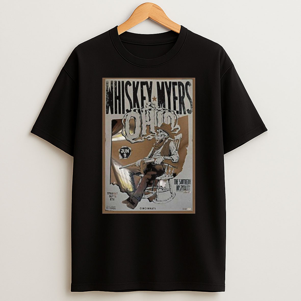 Original Whiskey Myers Cincinnati Oh Jun 09 2026 1 T Shirt