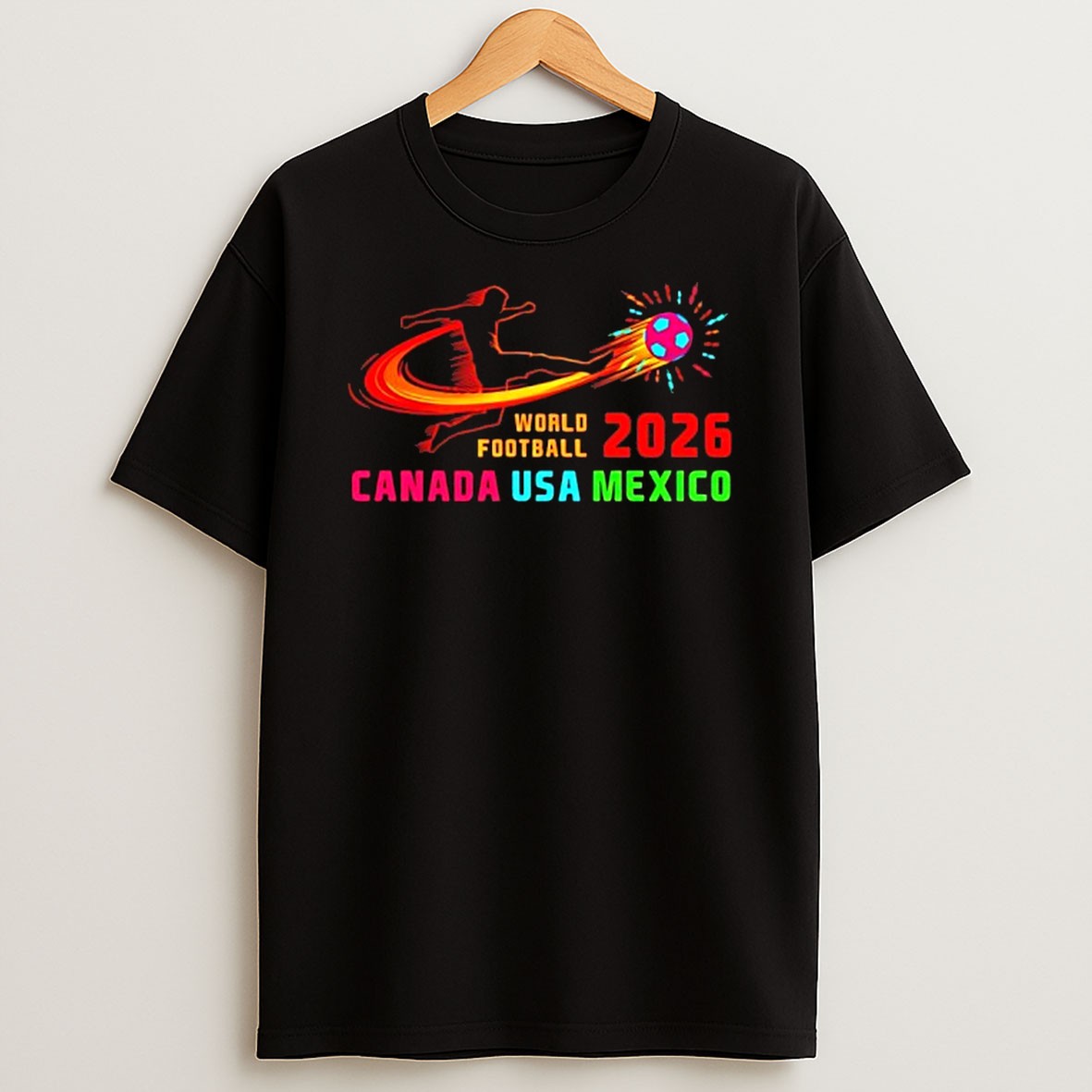 Original World Cup Fifa 2026 World Football T Shirt