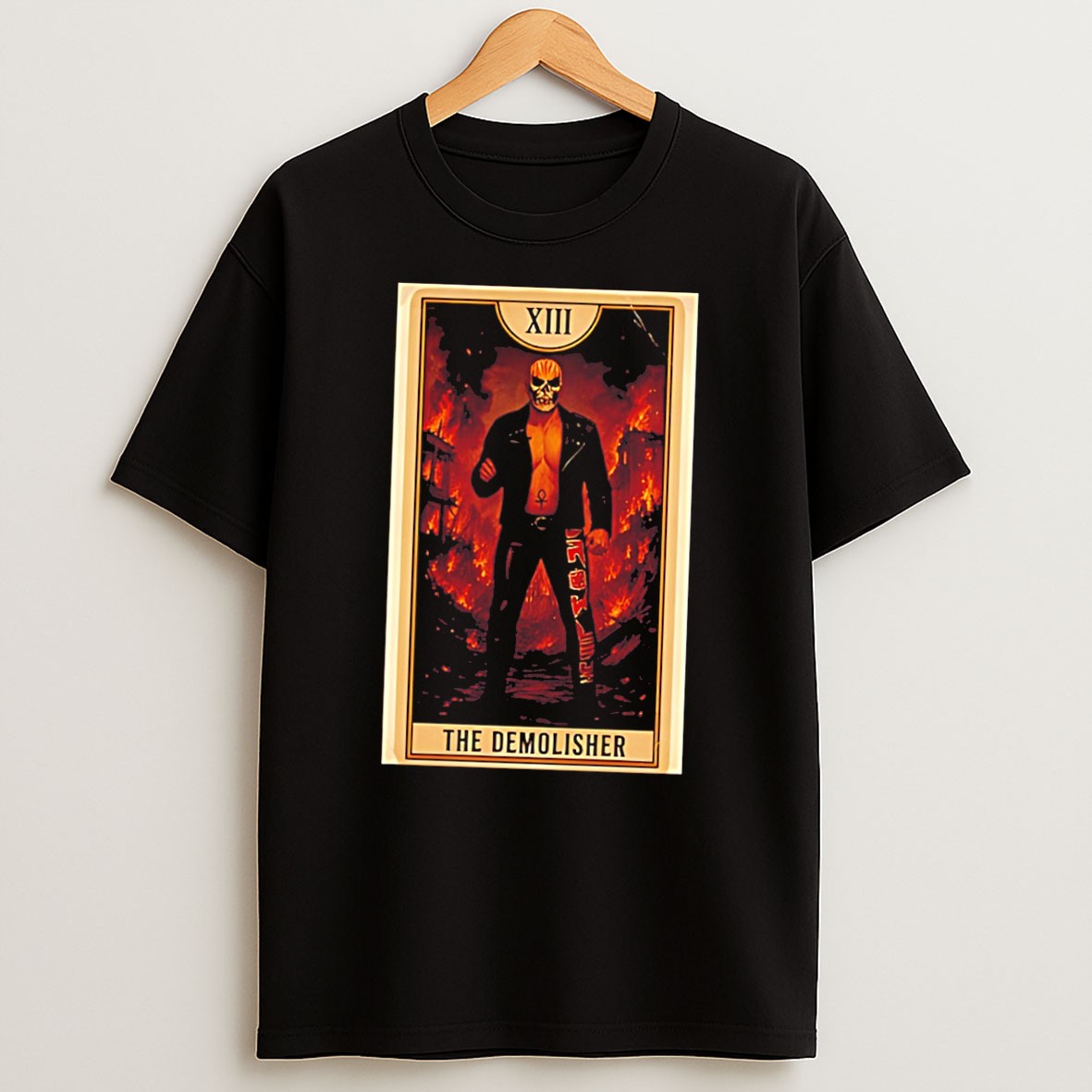 Original Xiii The Demolisher Tarot Card Vintage Tee T Shirt