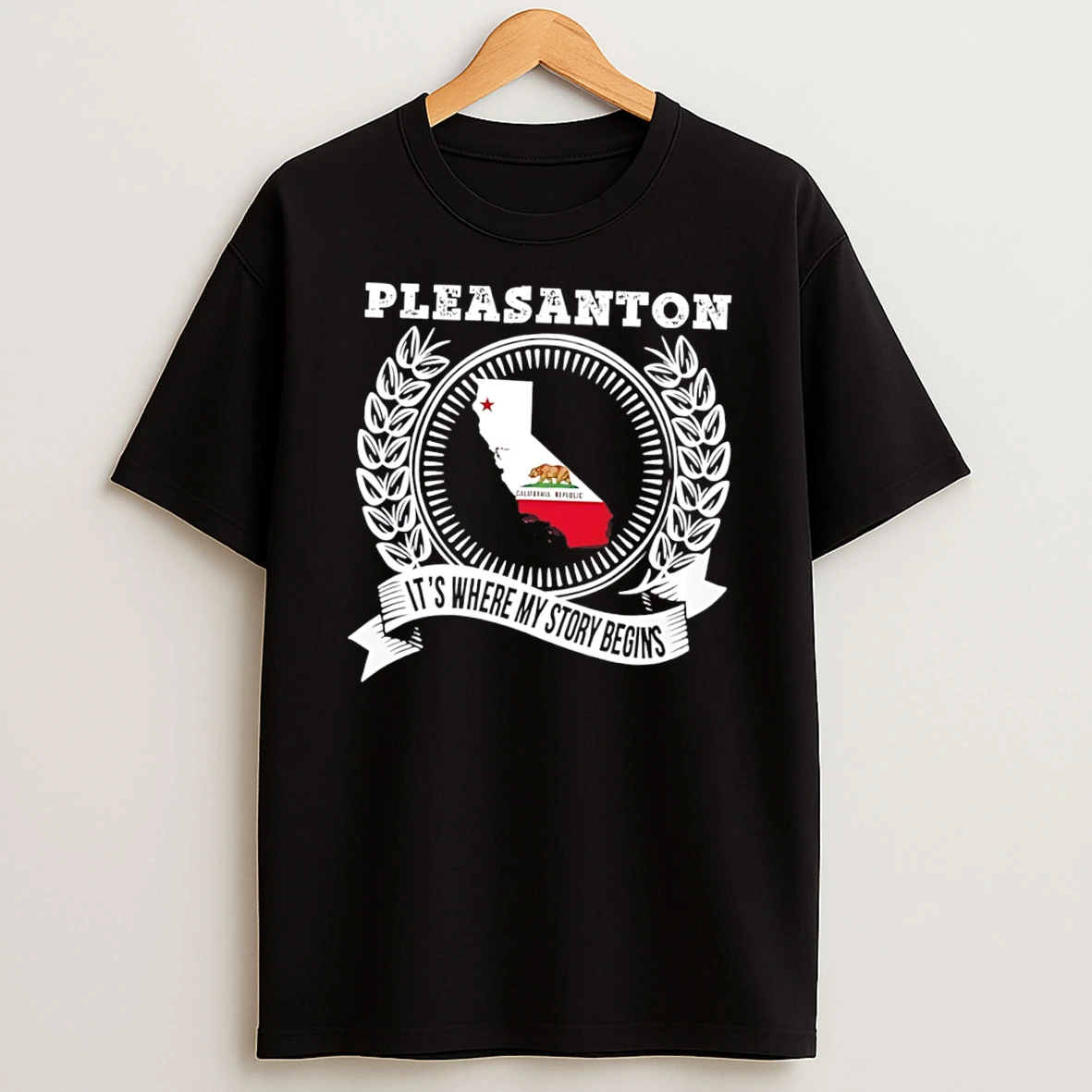 Pleasanton Its Where My Story Begins State Tee Tshirt Hoodie