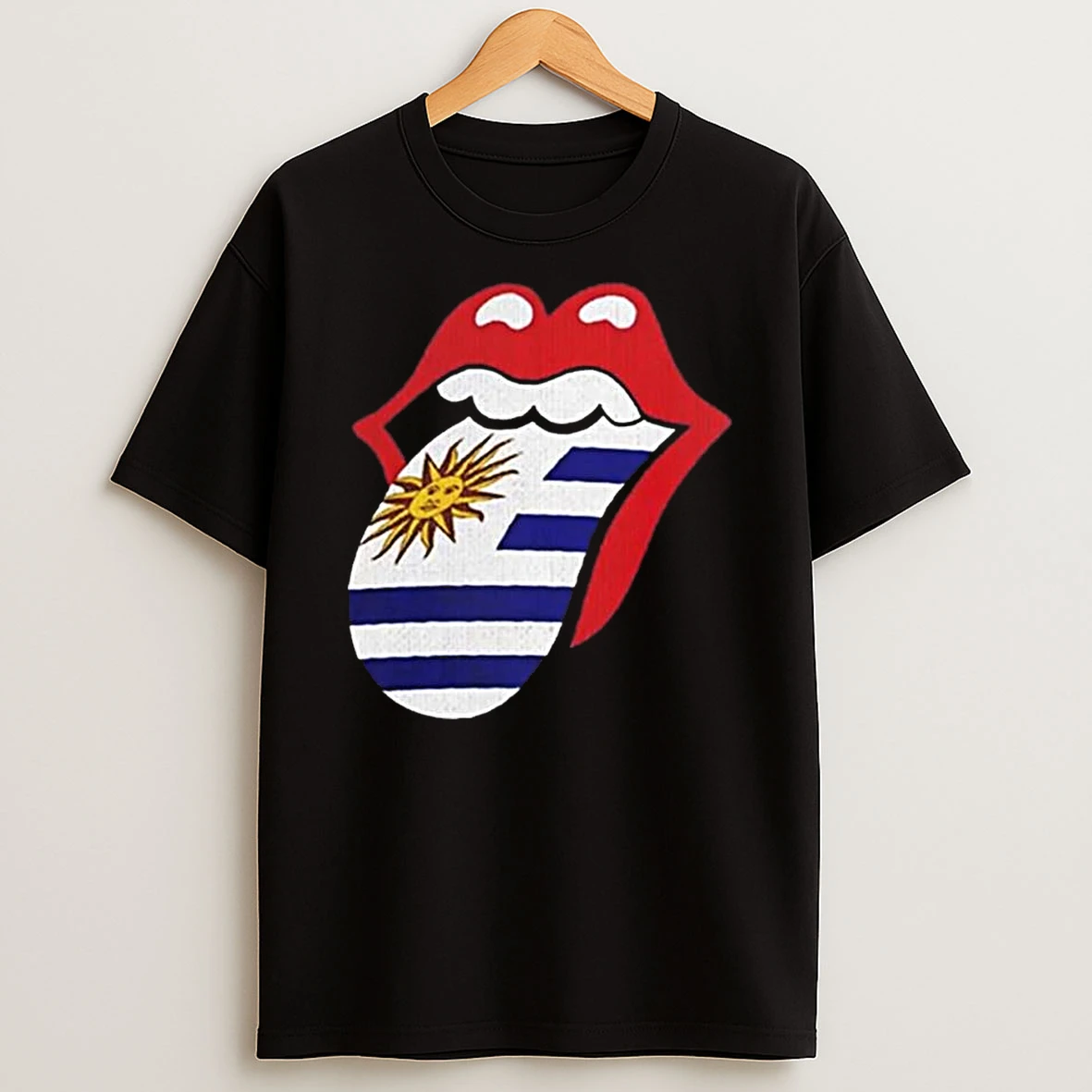 Rolling St X Fifa World Cup 2026 Uruguay Headliner Lick Tongue Logo T Shirt