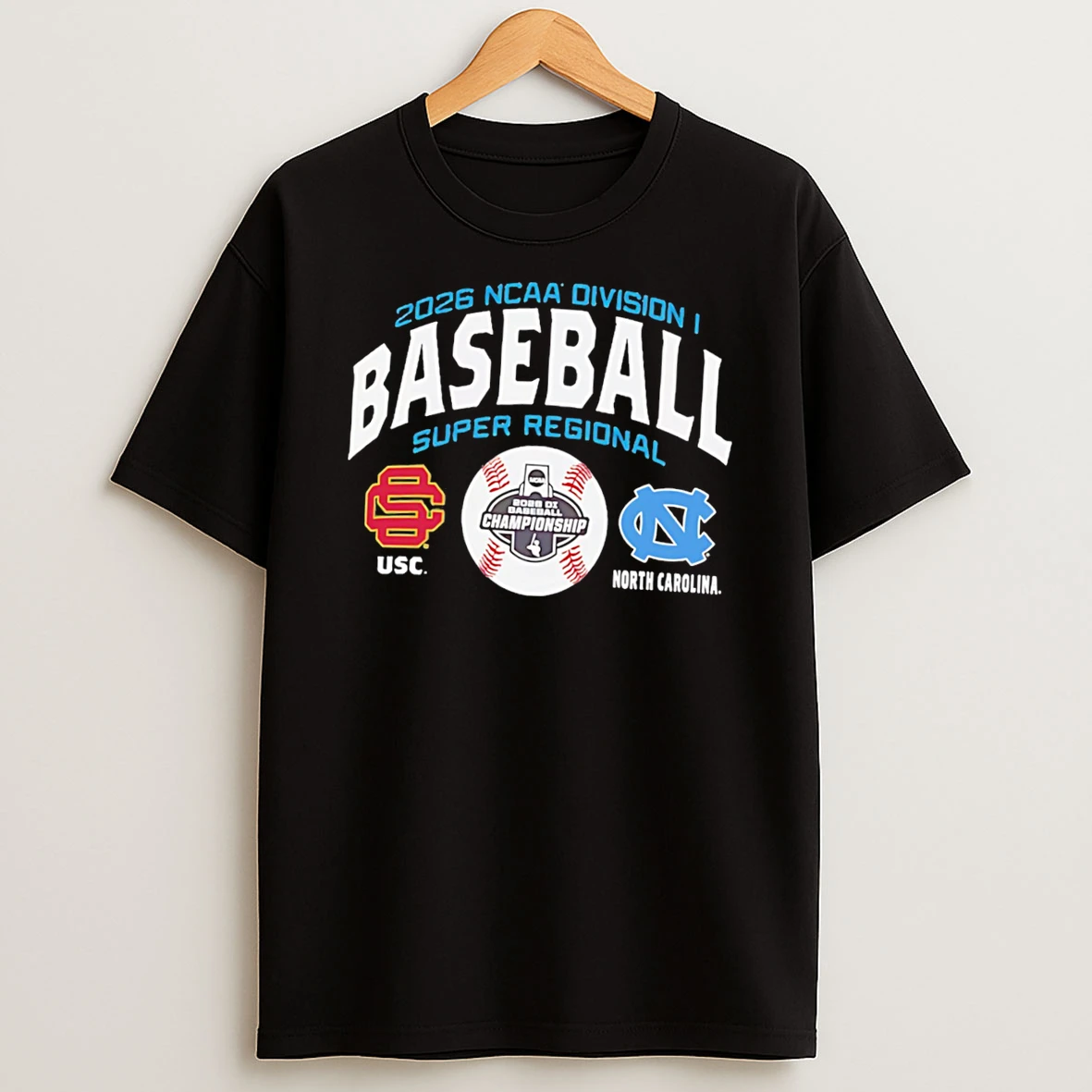 South Carolina Gamecocks Vs North Carolina Tar Heels 2026 Ncaa Baseball Super Regional Matchup Tee Tshirt Hoodie