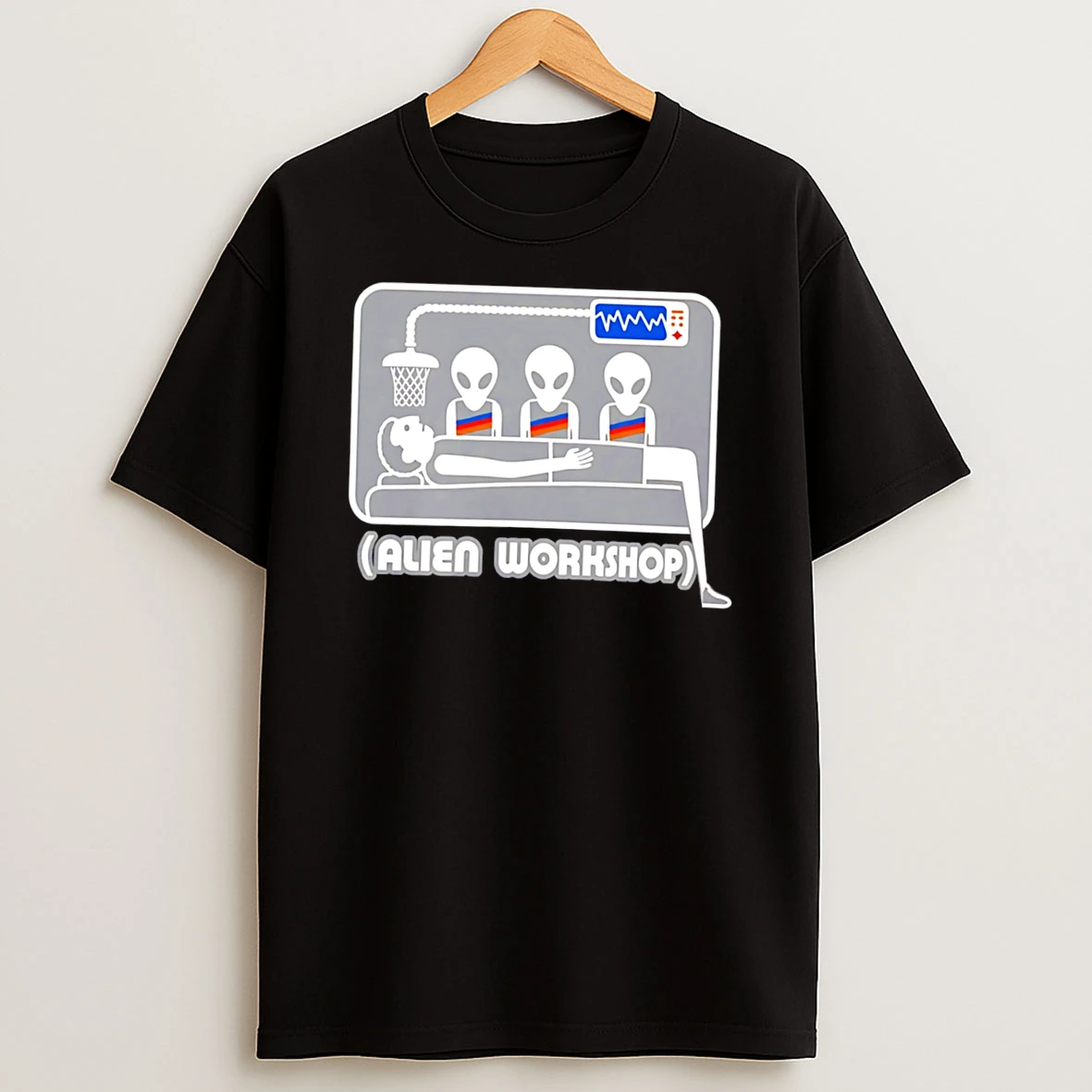 Spurs Wemby Alien Workshop Tee Tshirt Hoodie