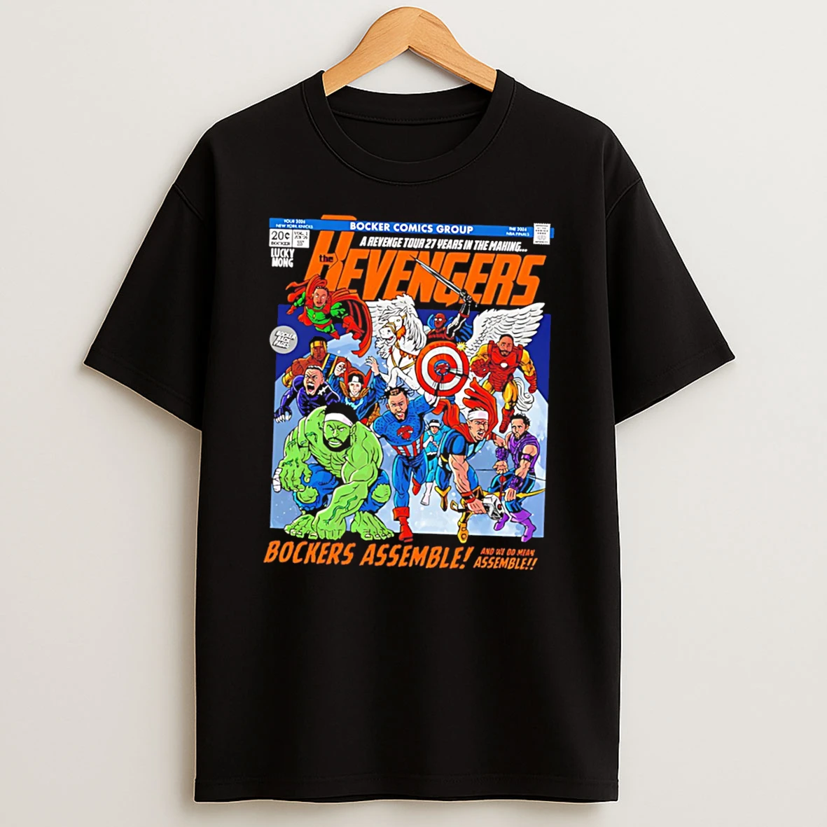 The Revengers Nba Finals Rematch New York Knicks Tee Tshirt Hoodie