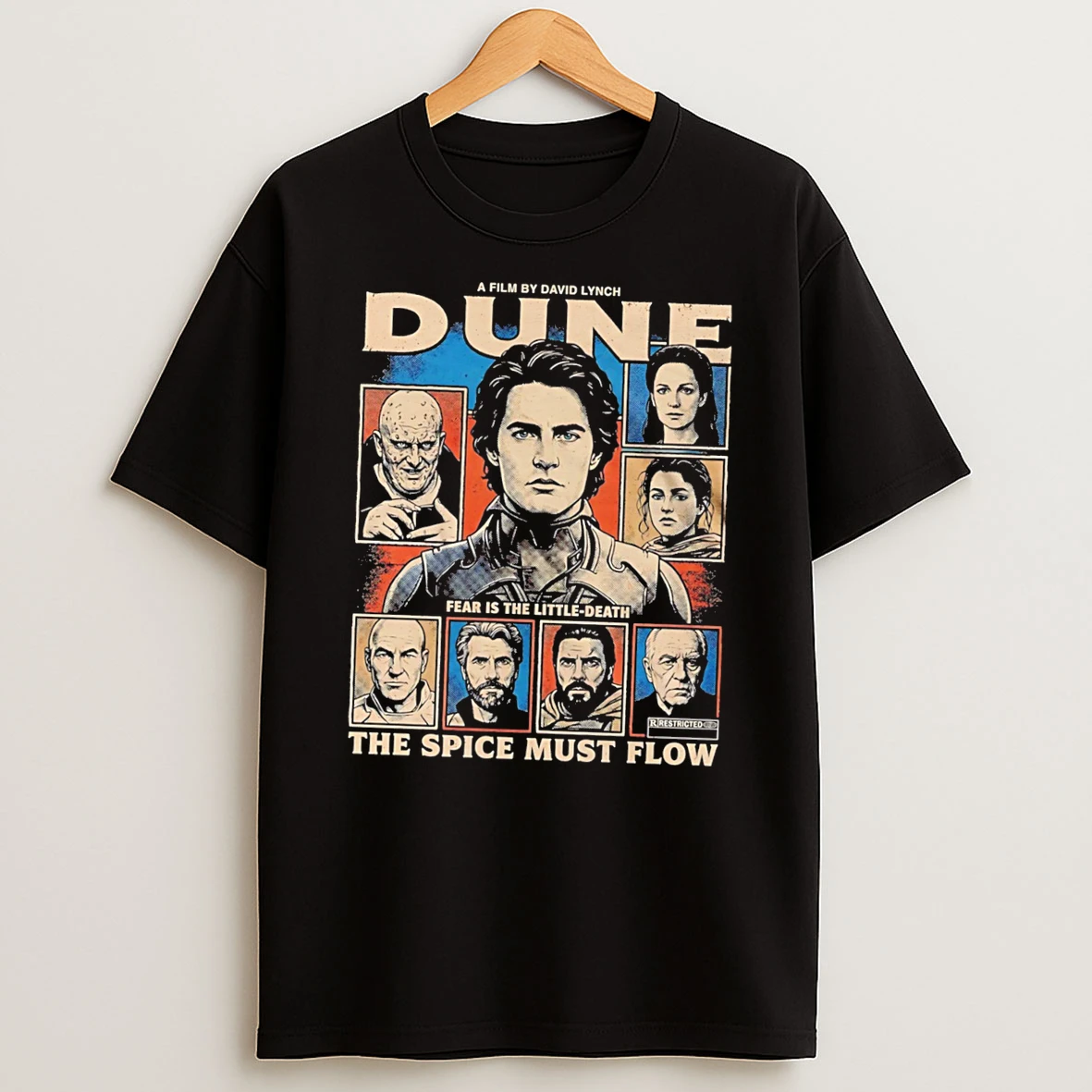 The Spice Must Flow Dune Movie Paul Atreides Tee Tshirt Hoodie