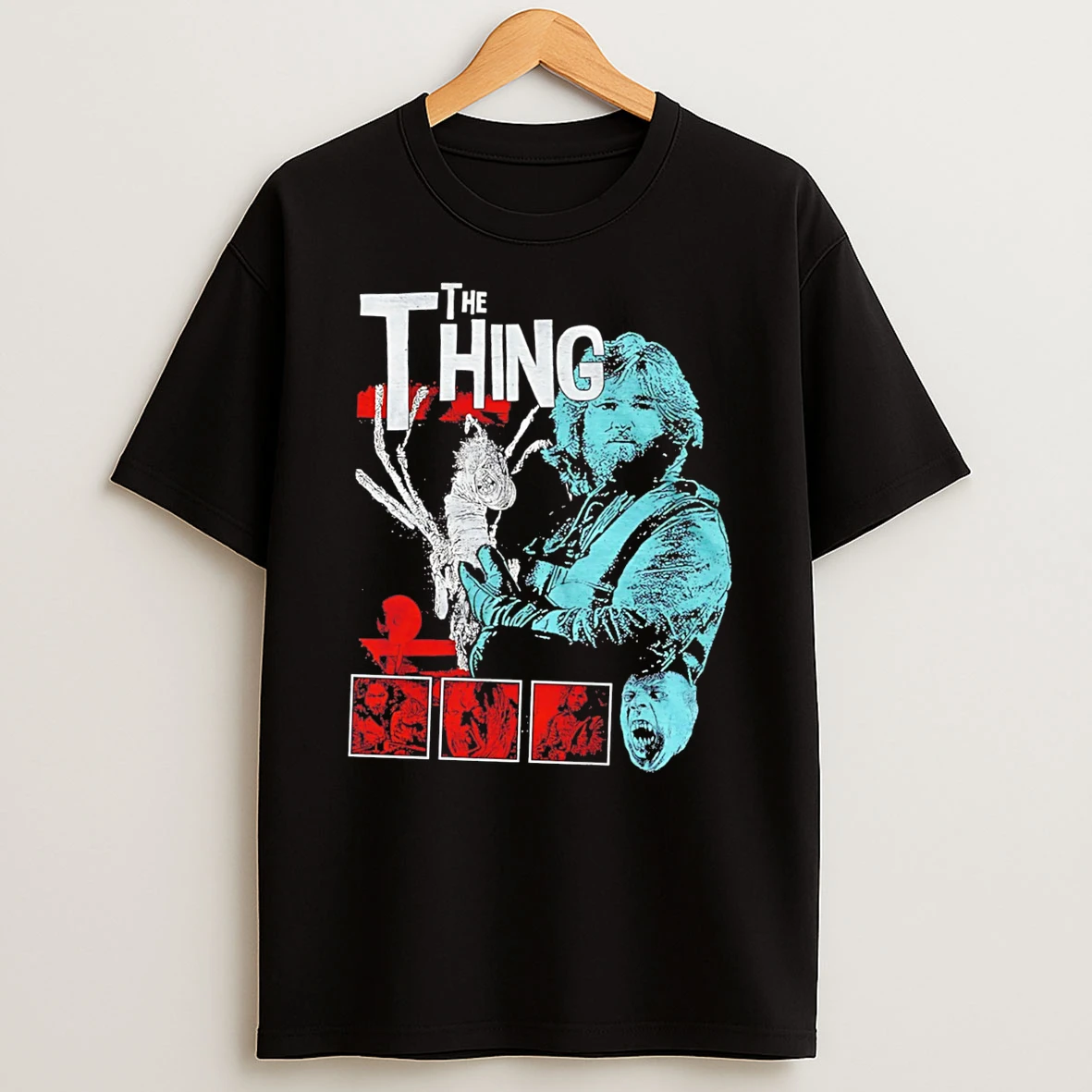 The Thing 1982 John Carpenter Kurt Russell Tee Tshirt Hoodie