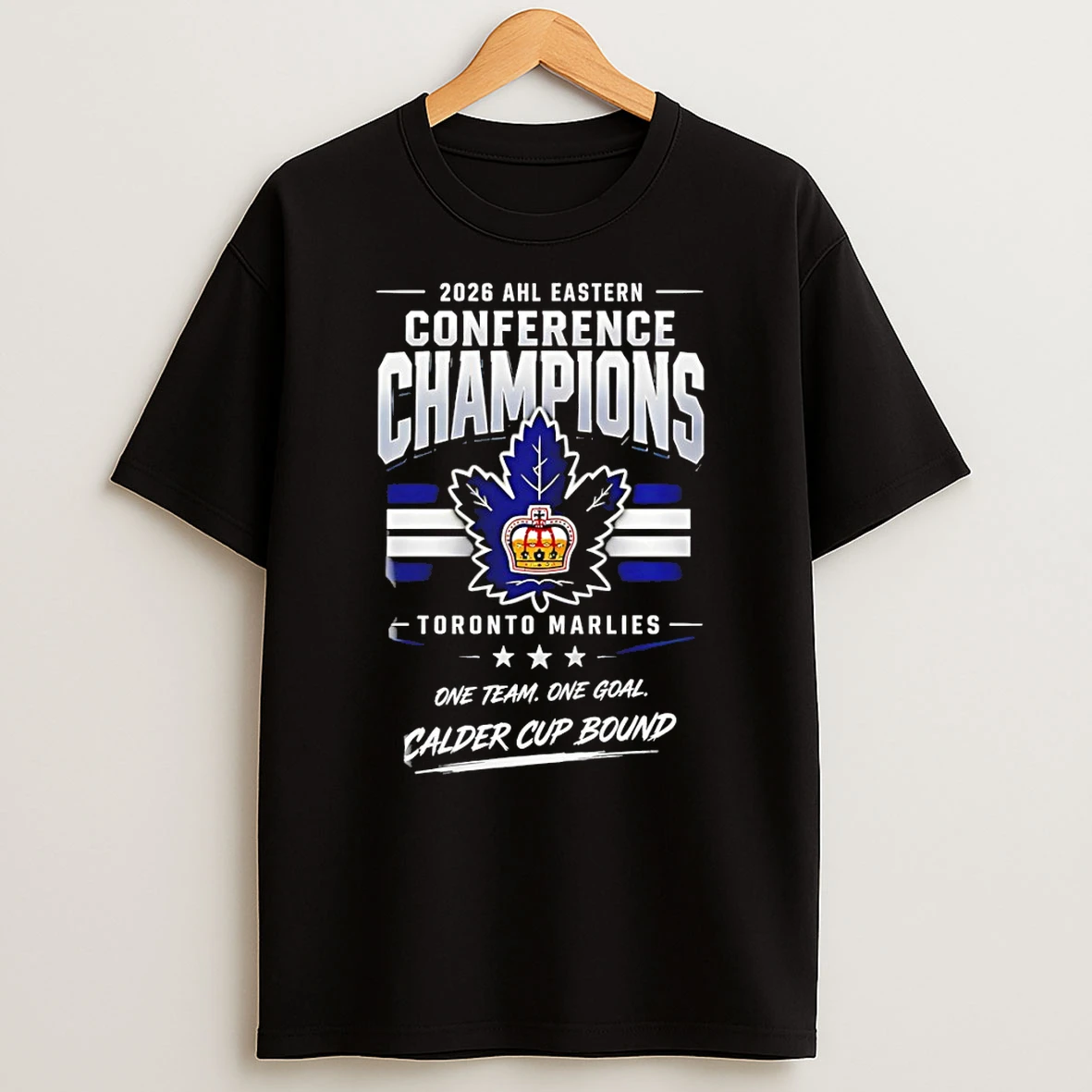 Toronto Marlies Hockey 2026 Ahl Eastern Conference Champions Calder Cup Bound Tshirt Hoodie