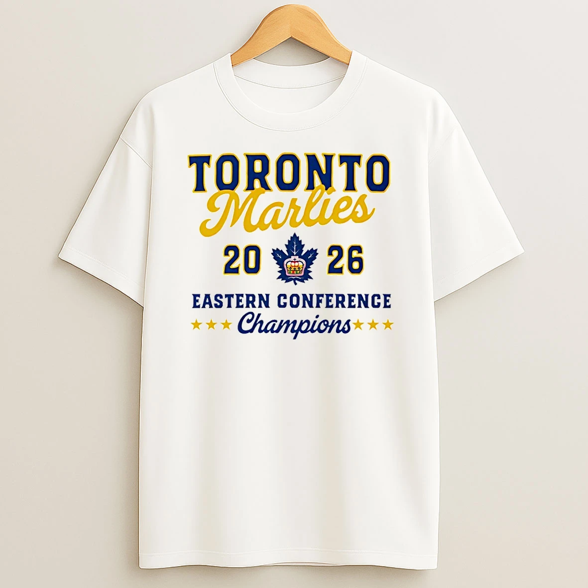 Toronto Marlies Hockey 2026 Eastern Conference Champions Logo Tshirt Hoodie