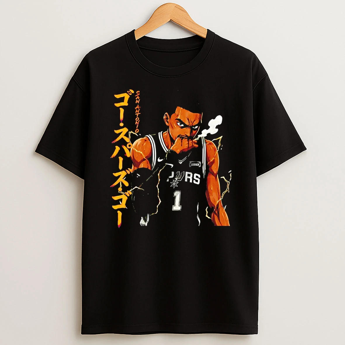 Victor Wembanyama Anime Cartoon San Antonio Spurs Basketball 2026 Nba Finals Tshirt Hoodie