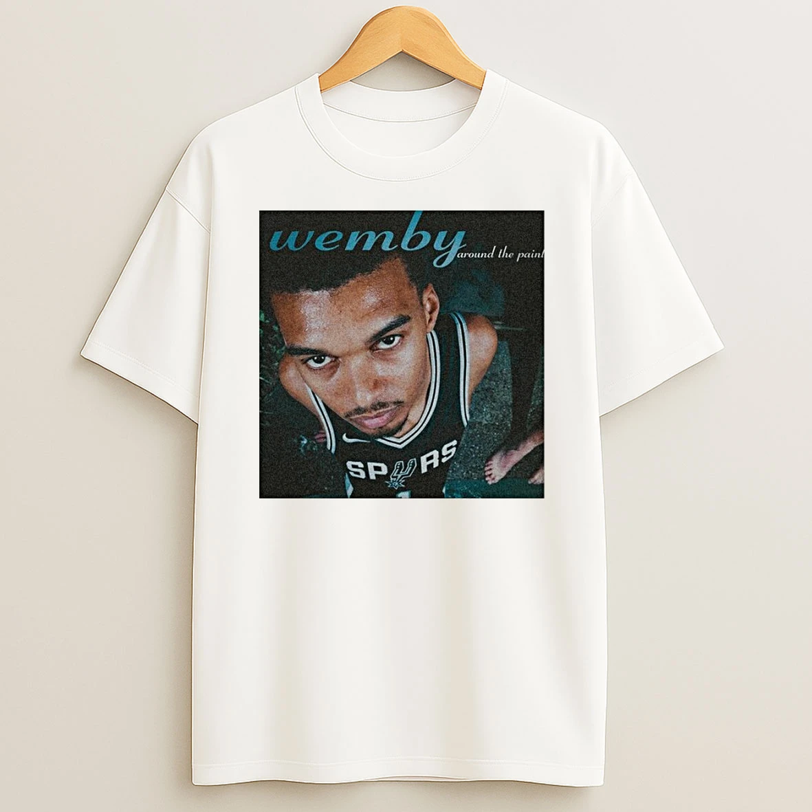 Victor Wembanyama San Antonio Spurs Player Wemby Around The Paint Jersey Tshirt Hoodie
