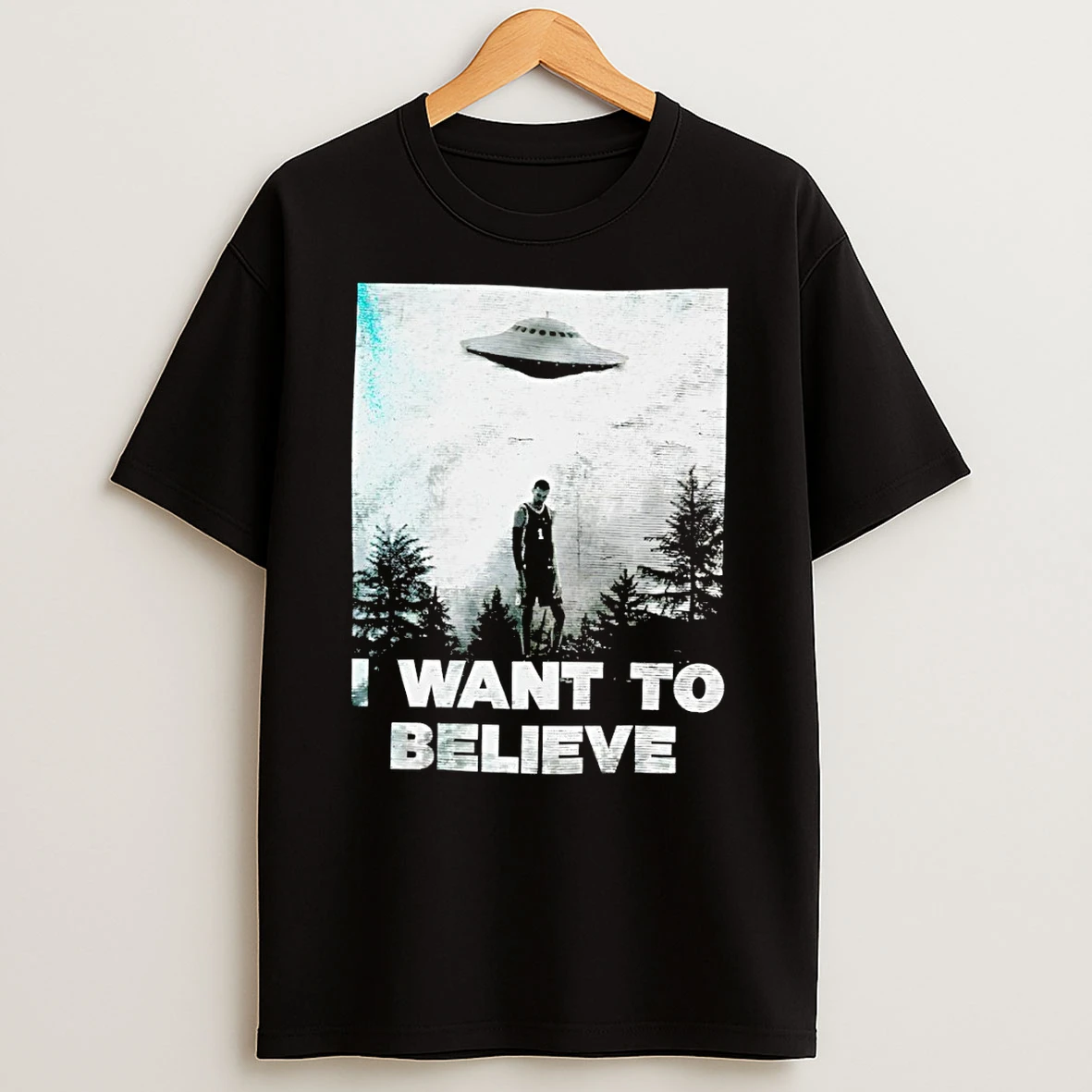 Victor Wembanyama Ufo San Antonio Spurs Basketball I Want To Believe Vintage Tshirt Hoodie