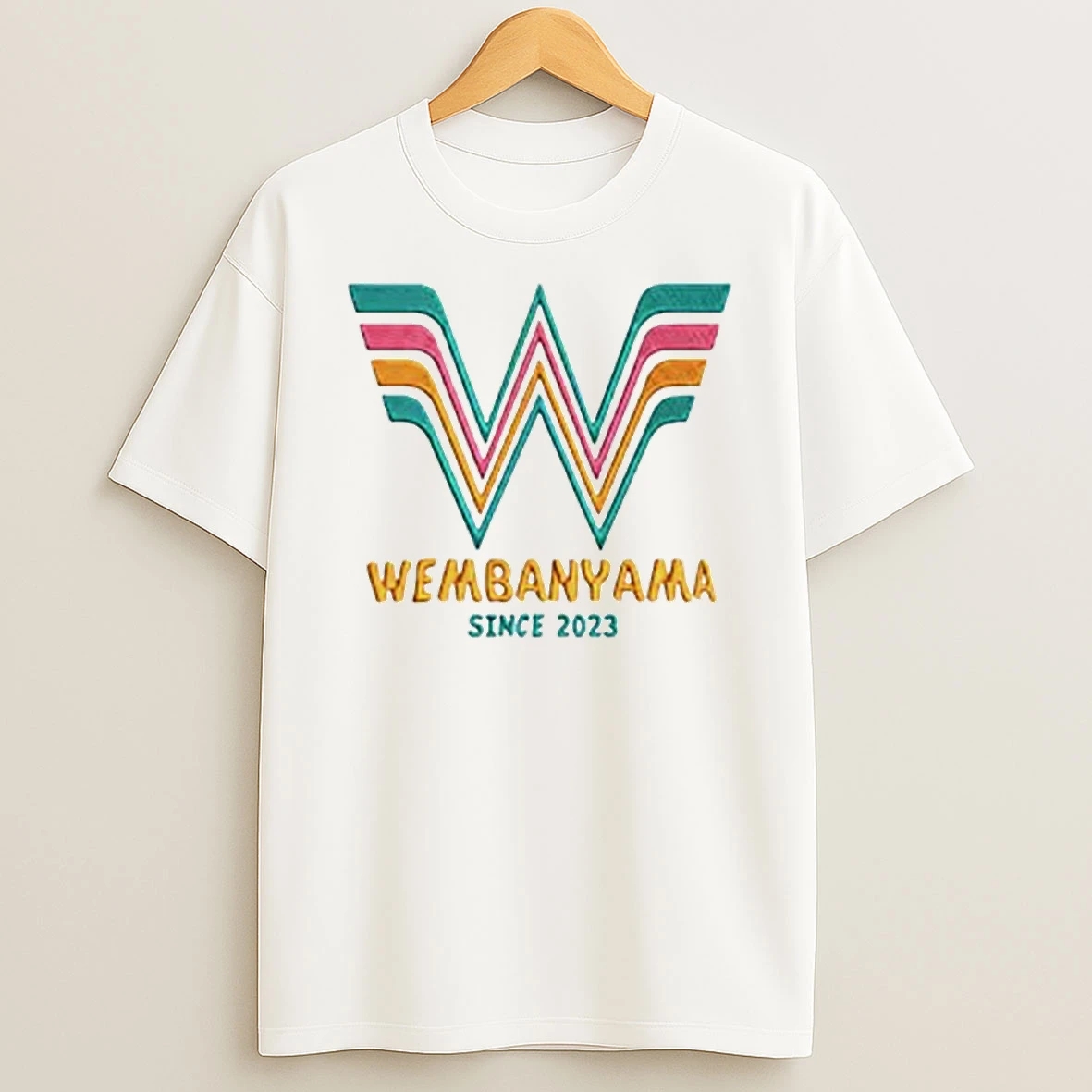 Victor Wembanyama Basketball Star Logo Wembanyama Since 2023 Tshirt Hoodie