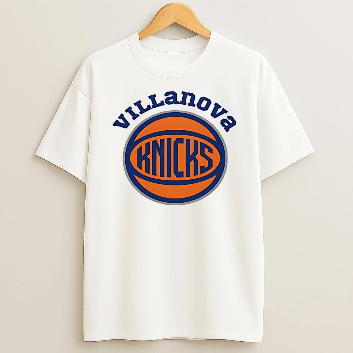 Villanova New York Knicks Basketball Nba 2026 Logo Tshirt Hoodie