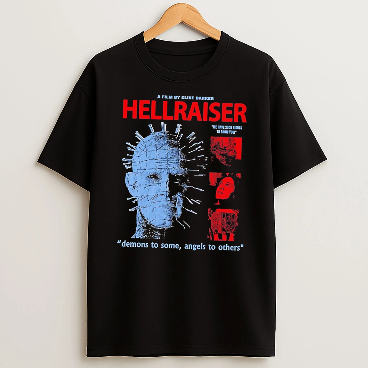 We Have Such Sights To Show You Hellraiser 1987 Pinhead Tee Tshirt Hoodie