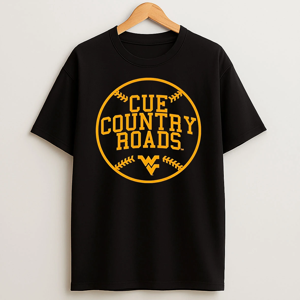 West Virginia Mountaineers Baseball Cue Country Roads Mlb 2026 Tshirt Hoodie