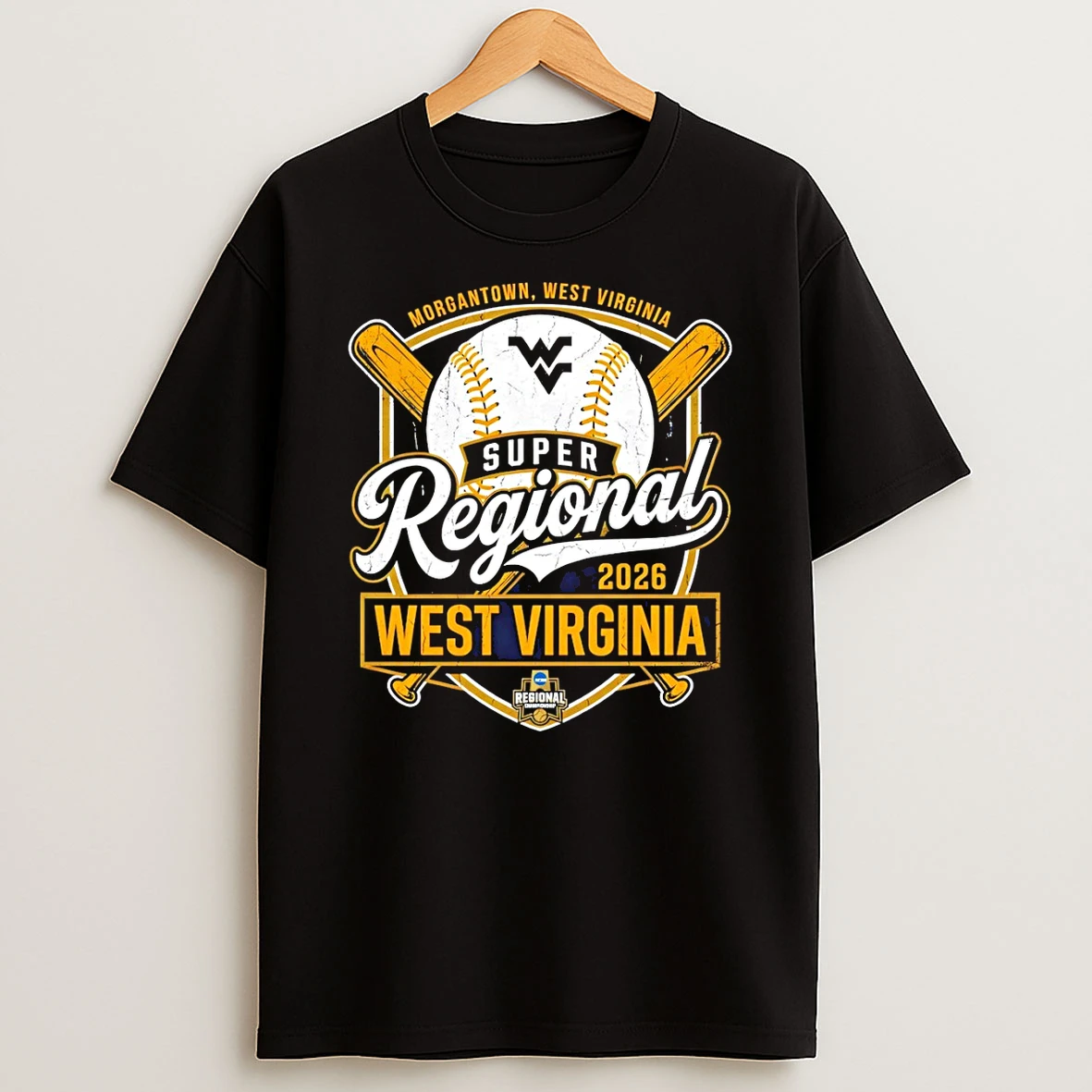 West Virginia Mountaineers Super Regionals Baseball 2026 Road To Omaha Championship Tshirt Hoodie