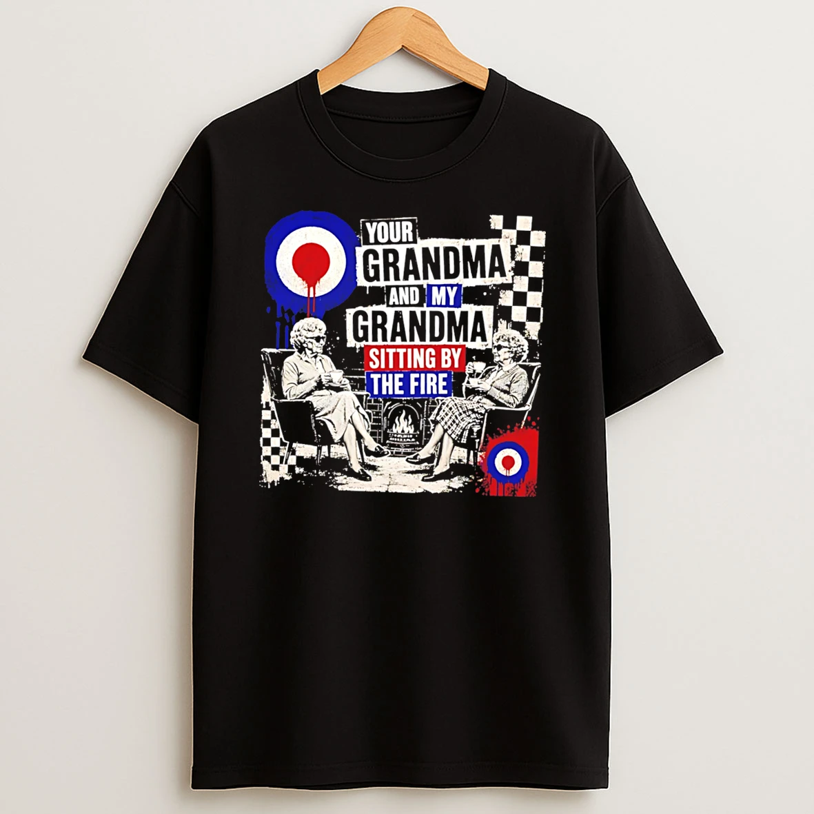 Your Grandma And My Grandma Sitting By The Fire Tee Tshirt Hoodie