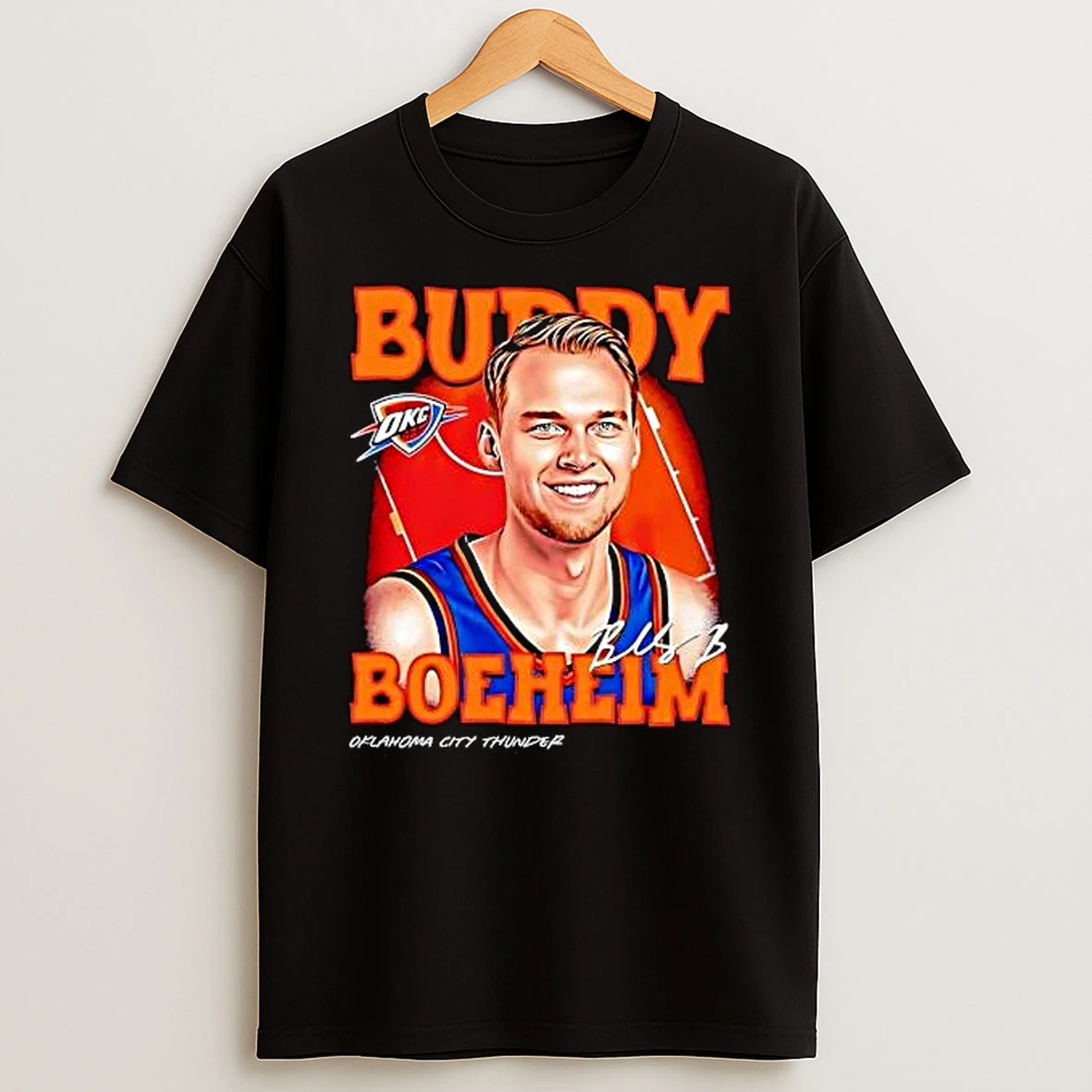 Blg B Buddy Boeheim Oklahoma City Thunder T Shirt