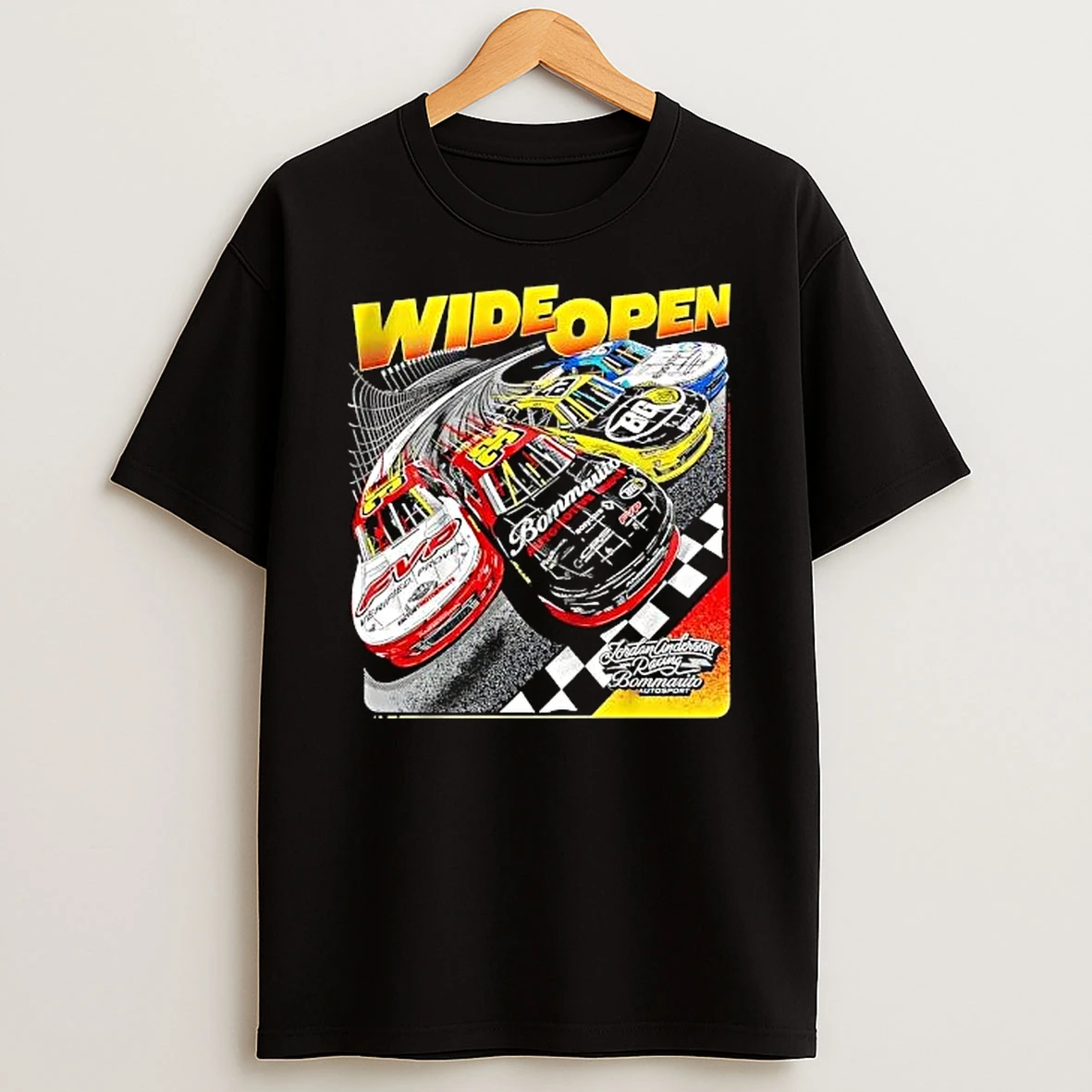 Jordan Anderson Racing Bommarito Autosport Wideopen Fvp Verified Proven T Shirt