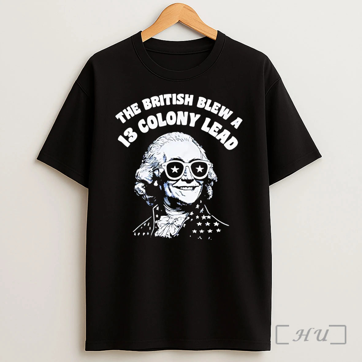 Officials American History The British Blew A 13 Colony Lead George Washington Black Shirt