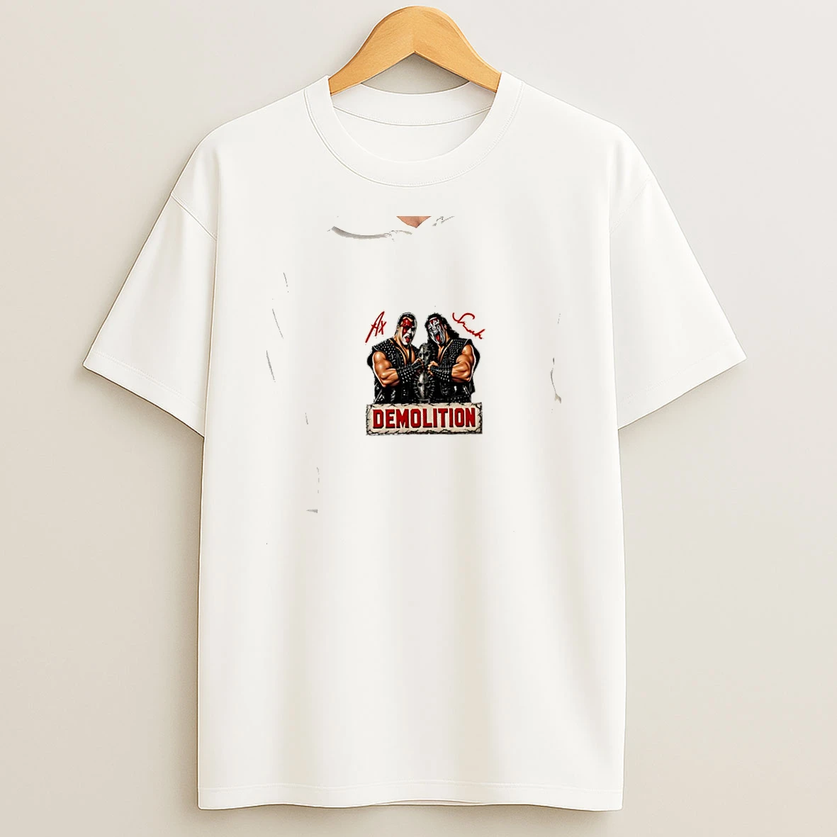 Officials Ax And Smash And Demolition Wwe Wrestling Tag Team Pro Wrestling Legends Signature Premium T Shirt Sweatshirt Hoodie