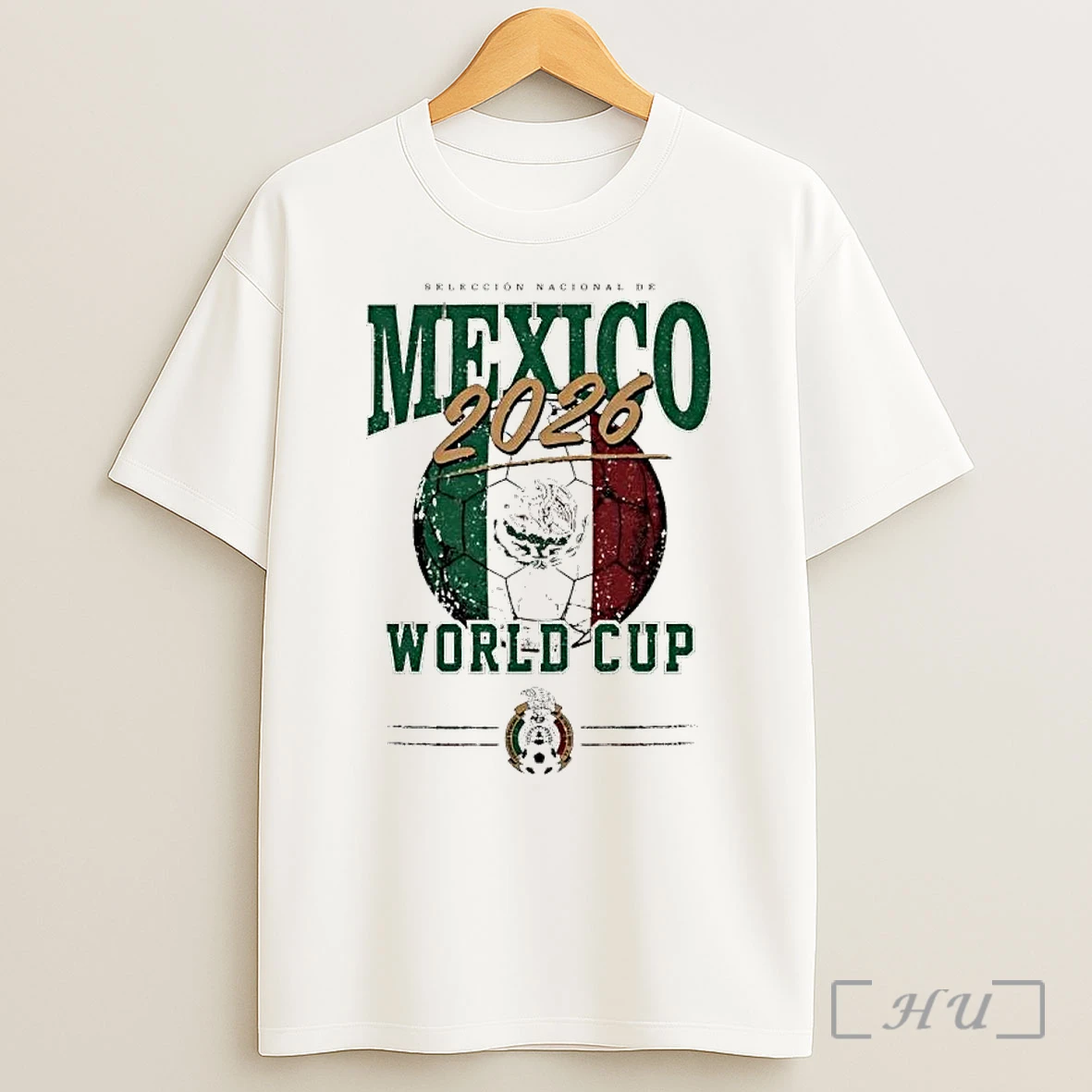 Officials Fmf Logo At Bottom Show Your Spirit And Celebrate Seleccion Nacional De Mexico 2026 World Cup Shirt