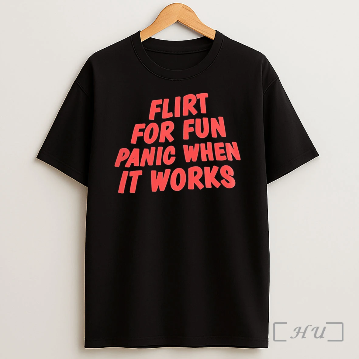 Officials Flirt For Fun Panic When It Works Tee Shirt