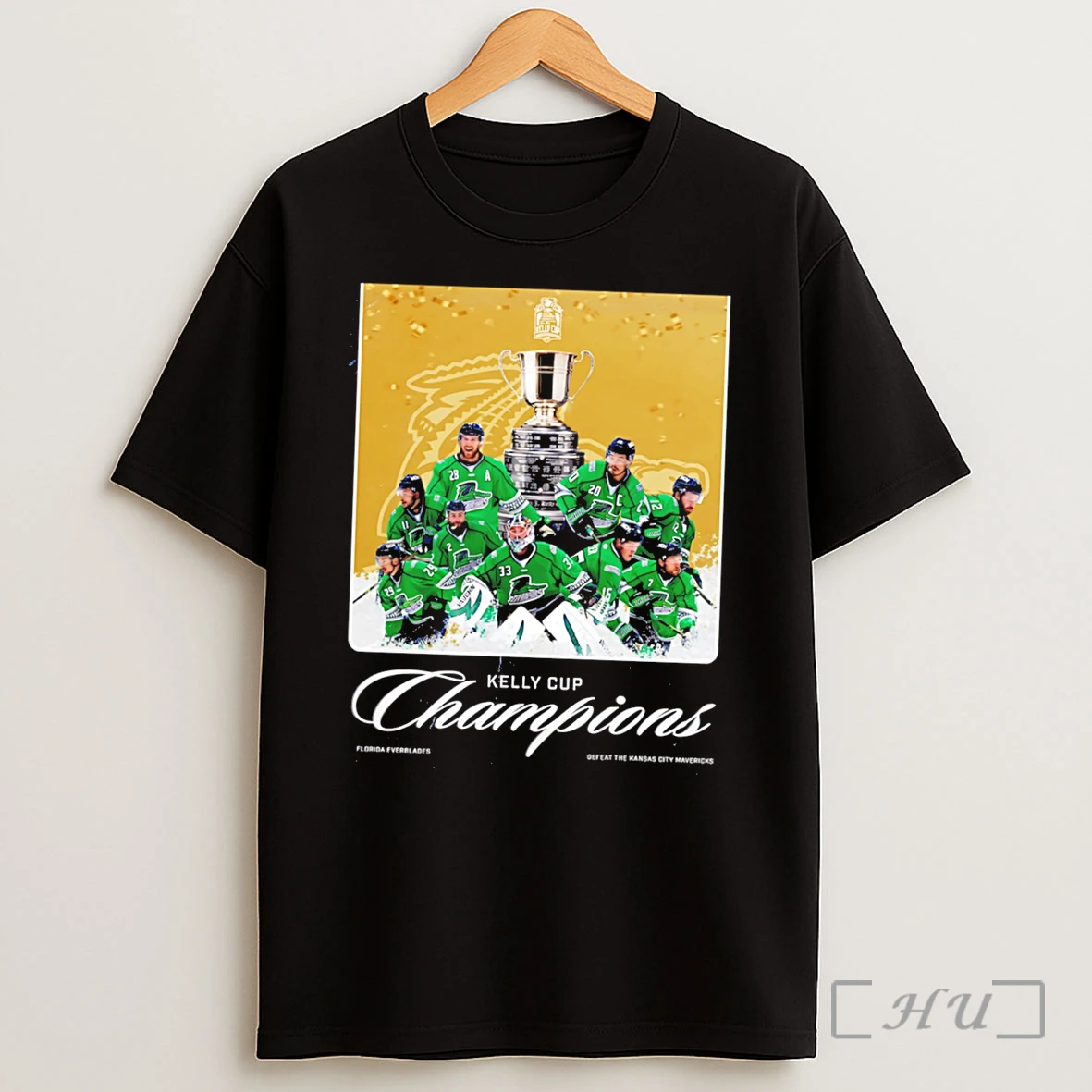 Officials Florida Everblades 2026 Kelly Cup Champions Tee Shirt