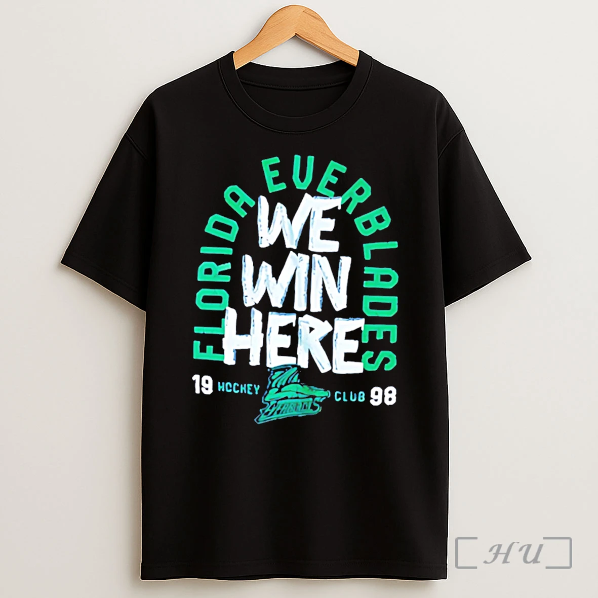 Officials Florida Everblades We Win Here 1998 Tee Shirt