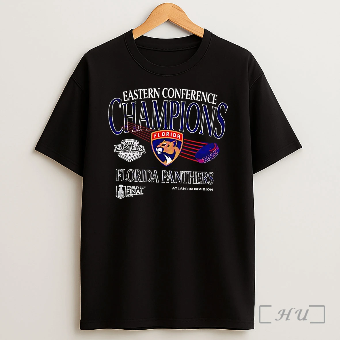 Officials Florida Panthers 2026 Eastern Conference Champions Old School Black Shirt