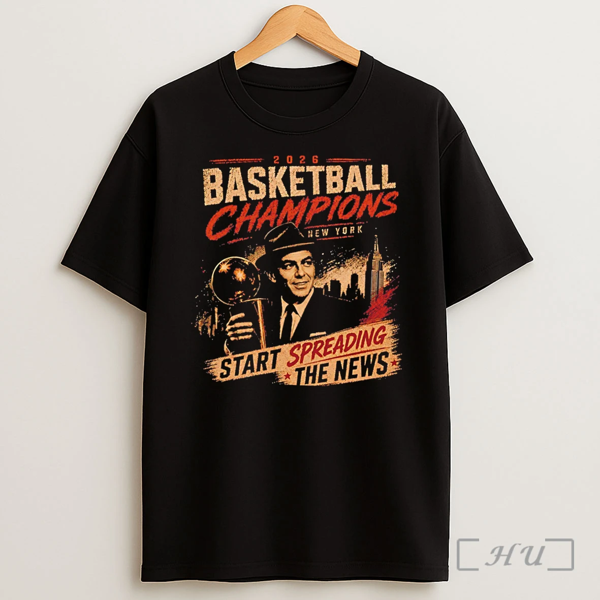 Officials Frank Sinatra Ny Knicks 2026 Basketball Champions Spread The News Tee Shirt