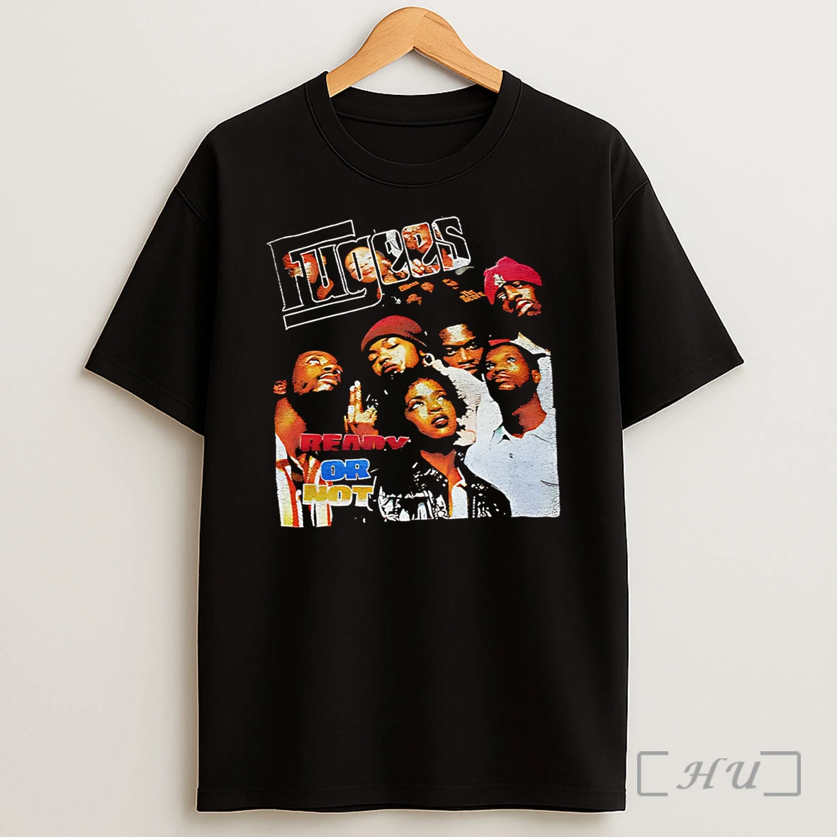 Officials Fugees Ready Or Not Graphic Art Music Band Shirt