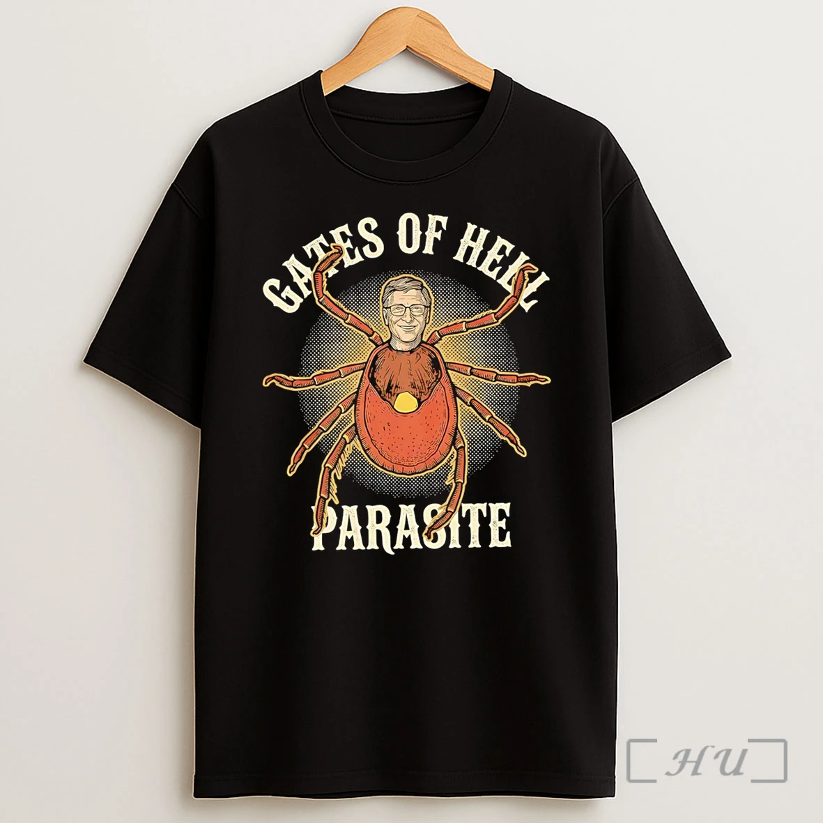 Officials Gates Of Hell Parasite Bill Gates Shirt
