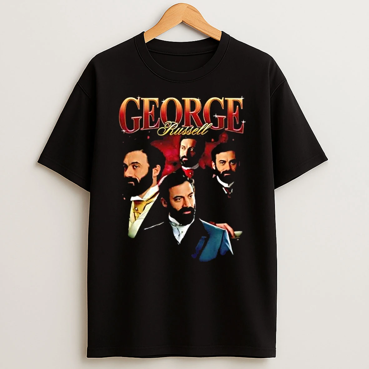 Officials George Russell The Gilded Age Morgan Spector Premium T Shirt Sweatshirt Hoodie