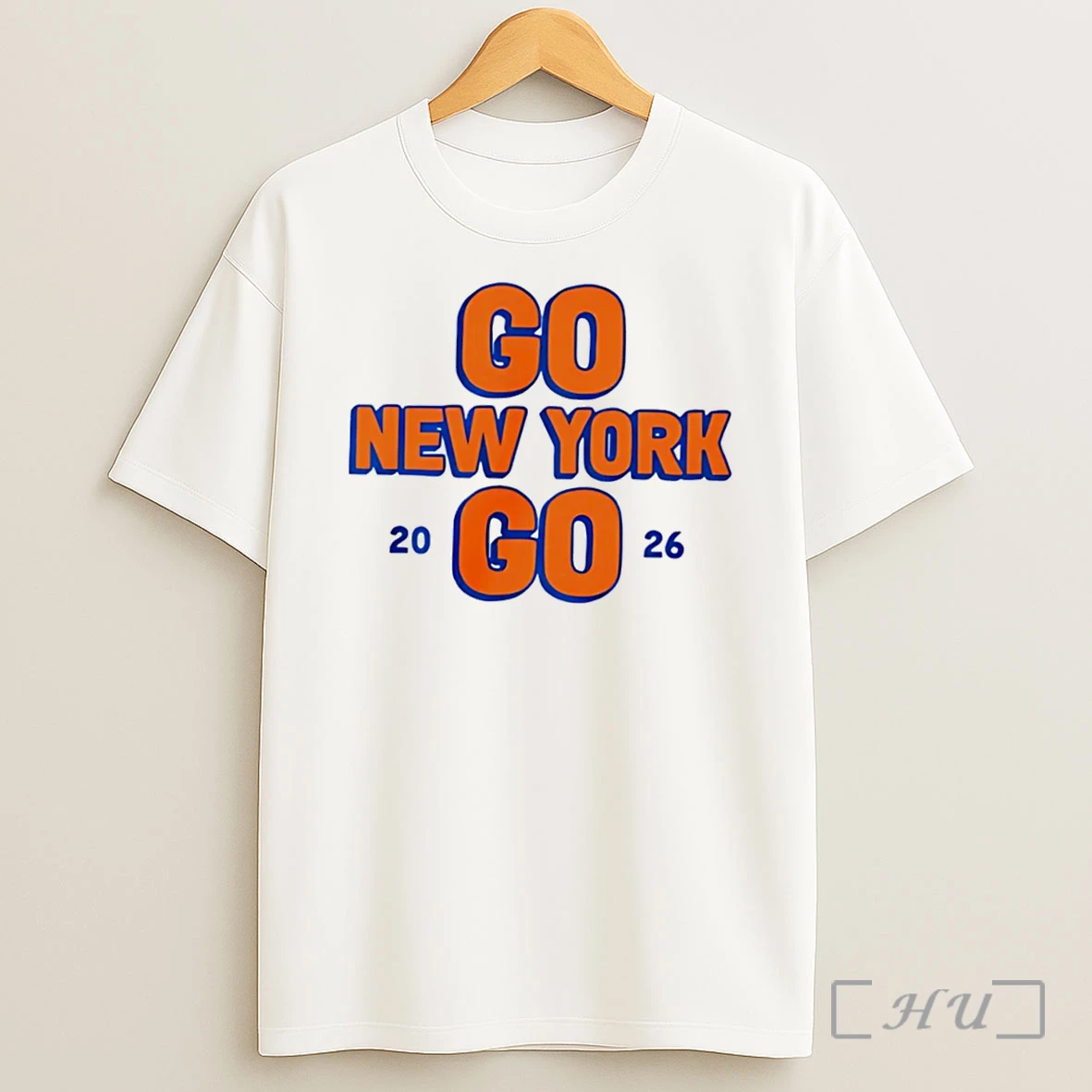 Officials Go New York Go 2026 New York Knicks Tee Shirt